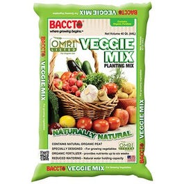 Organic Fertilizer, Veggie Mix, 40-Qt.