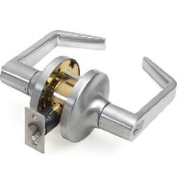 Brushed Chrome Entry Lever Lock