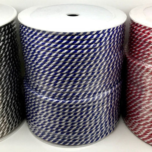 Baron Solid Braided Rope (5/8 x 140', Blue / White)