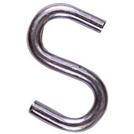 Open S Hook, Heavy-Duty, Steel, 2-In.