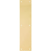 National N270-500 Push Plates, Brass ~ 3.5