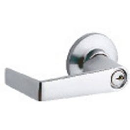 Elan Entry Lever Lockset, Satin Chrome