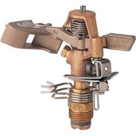 Impulse Sprinkler, Brass, 50-Ft.