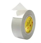 3M™ Aluminum Foil Tape 427, Silver, 2 in x 60 yd, 4.6 mil, 24 rolls per case (2 x 60 yd)