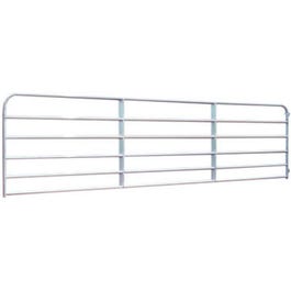 Farm Tube Gate, Galvanized, 6-Rail, 12-Ft.