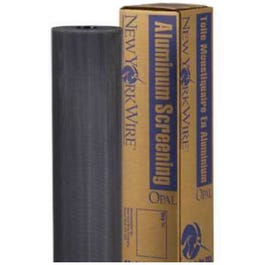 Aluminum Screen Cloth, Charcoal, 30-In. x 100-Ft.