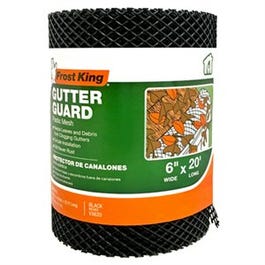 Mesh Gutter Guard, Plastic,  6-In. x 20-Ft.