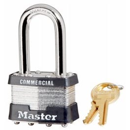 1-3/4 In. Keyed-Alike Laminated Padlock, 1.5-In. Long Shackle