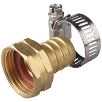 Landscapers Select Hose Coupling, 3/4 in, Female, Brass (3/4