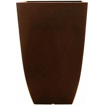 Southern Patio HDR-029892 Newland Series Outdoor Square Planter, Coffee ~ 21