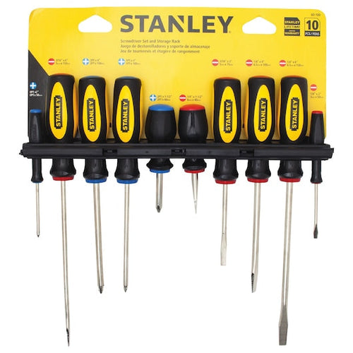 Stanley 10 pc Screwdriver Set (10 Pc)