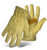 Boss Grain Cowhide Leather Driver With Palm Patch Gloves (2X-Large)