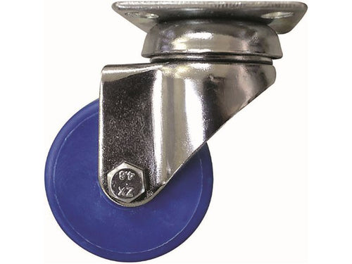 Shepherd Hardware 2-Inch Color Designer Casters, Ocean 2-Pack