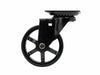 Shepherd Hardware 3-Inch Mag Designer Casters, Black Bling