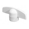 Casement Window T Crank, White, 2-Pk.