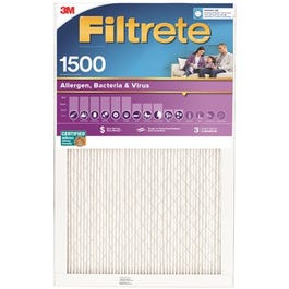 Pleated Furnace Filter, Ultra Allergen Reduction, 3-Month, Purple, 12x12x1-In.