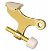 Hinge Pin Door Stop, Polish Brass