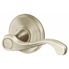 Satin Nickel Flair Right-Hand Single Dummy Lever