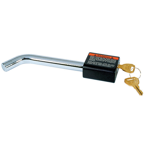 Horizon Global Trailer Hitch Lock Fits Receiver Pin Diameter Vinyl Cover