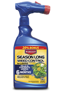 BioAdvanced SEASON LONG WEED CONTROL FOR LAWNS