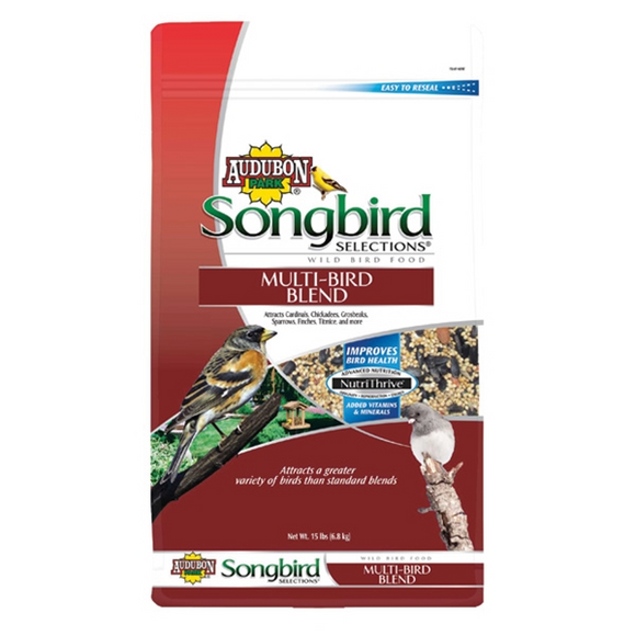 SONGBIRD SELECTIONS MULTI-BIRD BLEND WILD BIRD FOOD (15 lbs)