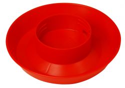 Miller Screw-On Poultry Waterer Base (Red)