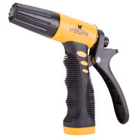 Landscapers Select Ergonomic Plastic 3-Way Nozzle 5-1/2-Inch Pistol Grip - 3-Way (5.5