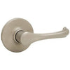 Maximum Security Dorian Reversible Passage Lever, Satin Nickel