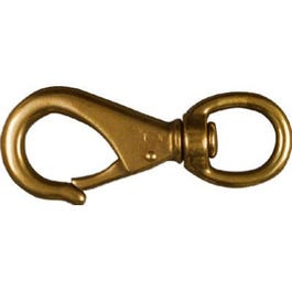 Bronze Boat Snap, 3/4-In. x 3-5/8 In.