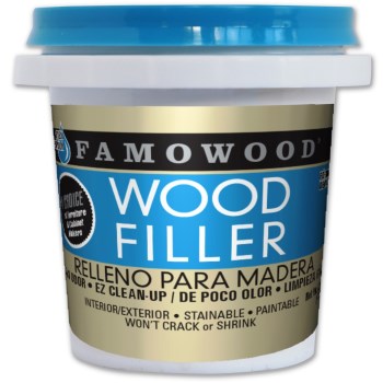 Eclectic 40022134 Famowood Latex Wood Filler, Red Oak ~ Pint