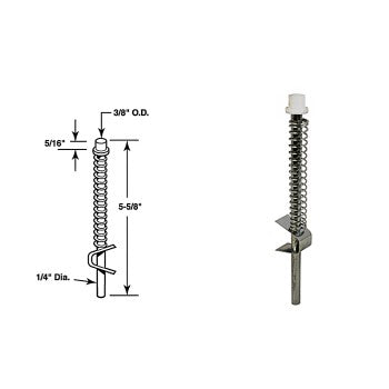 PrimeLine/SlideCo N6729 Bi-Fold Door Top Guide Pivot Rod