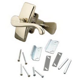 Georgian Screen & Storm Door Latch, Polished Brass