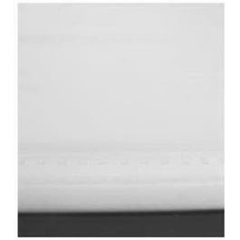 Window Shade, Room Darkening, White Vinyl, 55 x 66-In.