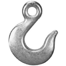 Eye Slip Hook, Zinc-Plated, 1/4-In.