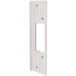 Latchbolt Guard, Swinging Door, Satin Aluminum