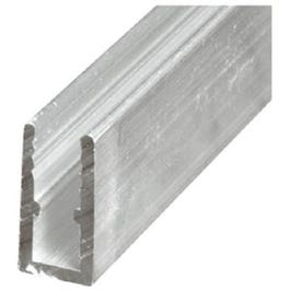 Extruded Aluminum Window Frame, Mill Finish, 5/16 x 5/8 x 1/4 x 94-In.