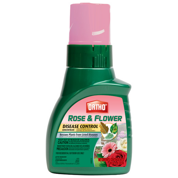 ORTHO ROSE & FLOWER DISEASE CONTROL CONCENTRATE (16 oz)