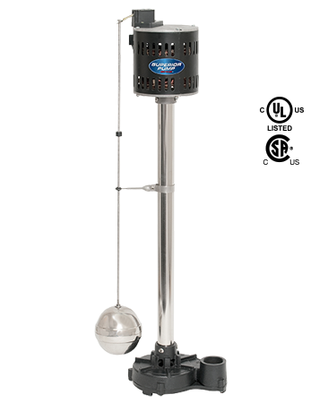 Superior Pump 1/3 HP Pedestal Sump (1/3 HP)