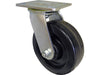 Shepherd Hardware 6-Inch Phenolic Swivel Plate Caster, 840-lb Load Capacity