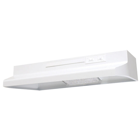 Air King DS1303 Designer Series 30-Inch Under Cabinet Range Hood, White (30