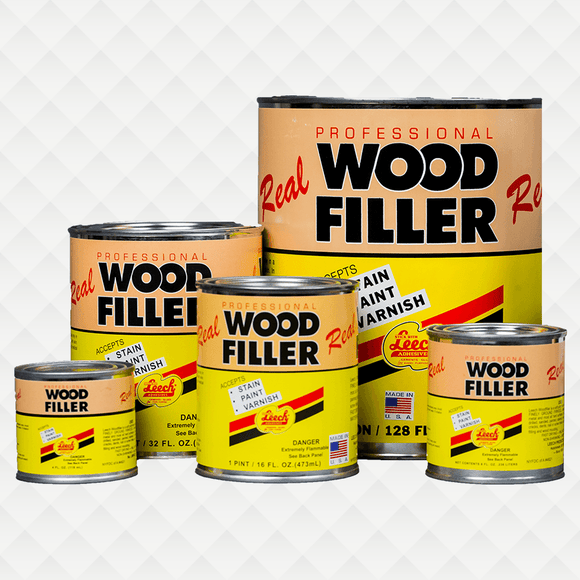 Leech Superior Grade Real Wood Filler 8 oz. (8 oz.)