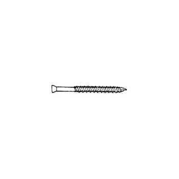 GRK Fasteners 16828 Trim Screw, White 8 x 2 inch