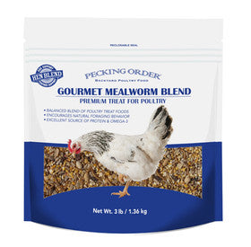 Pecking Order Gourmet Mealworm Treat 3 Lb (3 Lb)