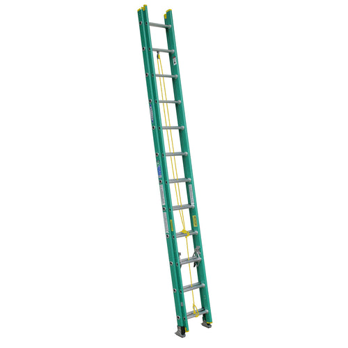 Werner 24ft Type II Fiberglass D-Rung Extension Ladder D5924-2 (24')