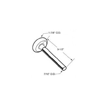 PrimeLine/SlideCo GD52203 Plas Door Roller