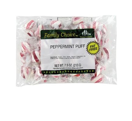 Family Choice Rucker's Candy Peppermint Puff (7.5 oz)