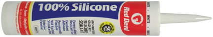 100% SILICONE SEALANT  BLACK