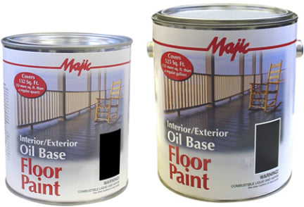 FLOOR PAINT QT WHITE OILBASE