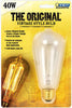 40 WATT CLEA R VINTAGE BULB