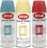 SPRAY PAINT 12  OZ SCARLET CHALKY FINIS